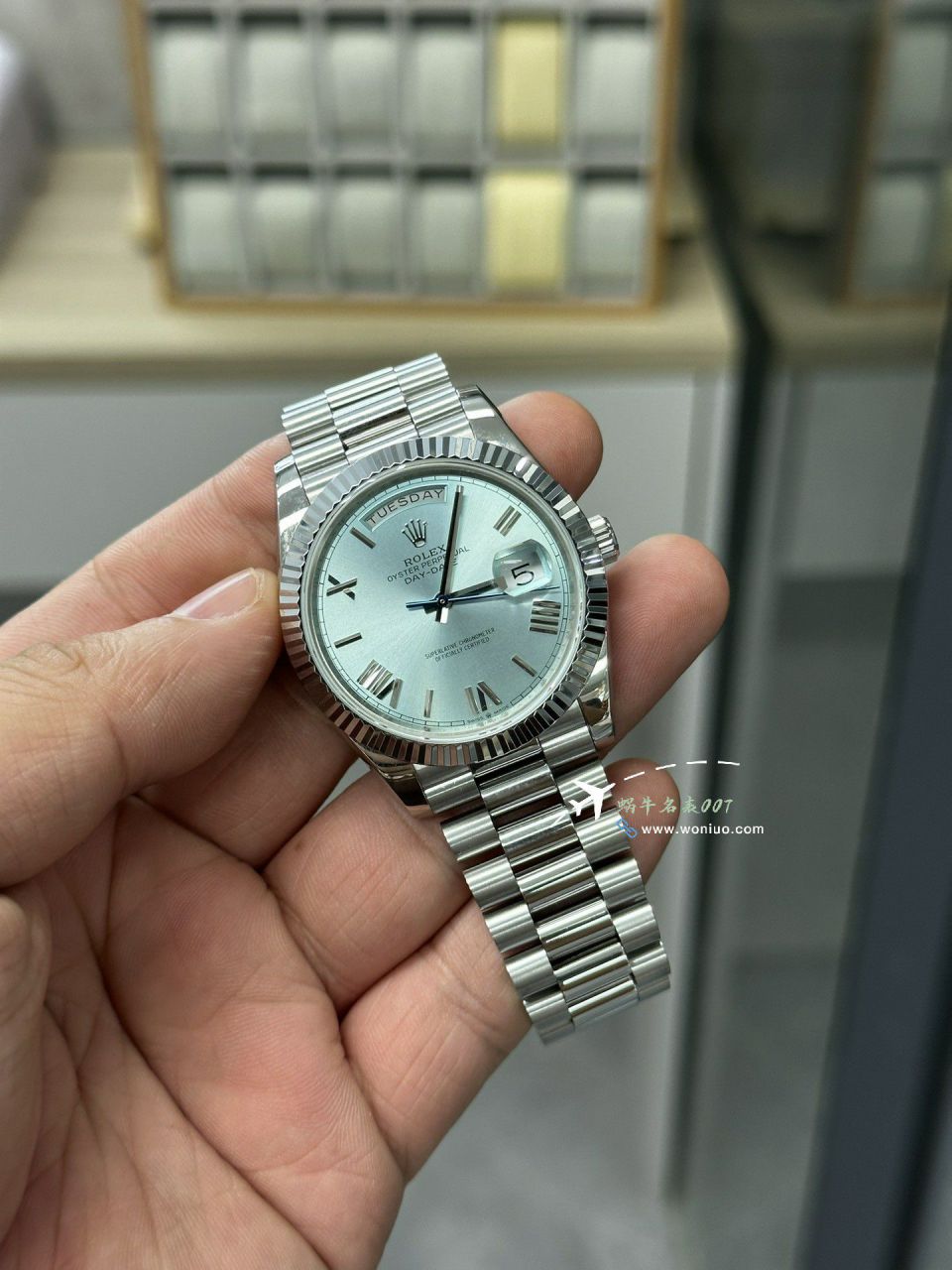 GMV3 Rolex  Adding weight DD Day-Date 型177g top 复刻高仿m228238-0061，m228235-0003 wrist watch  / R862
