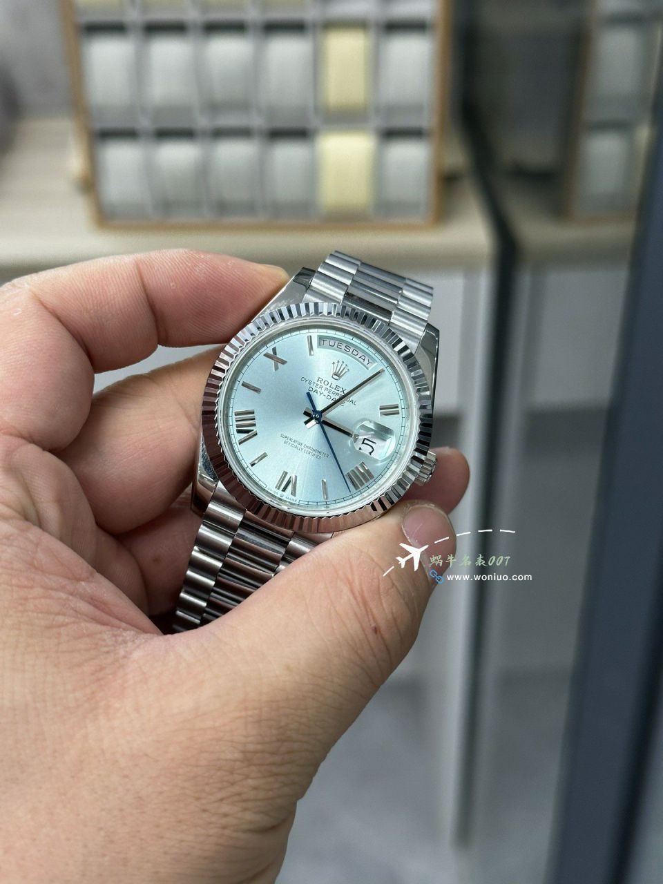GMV3 Rolex  Adding weight DD Day-Date 型177g top 复刻高仿m228238-0061，m228235-0003 wrist watch  / R862