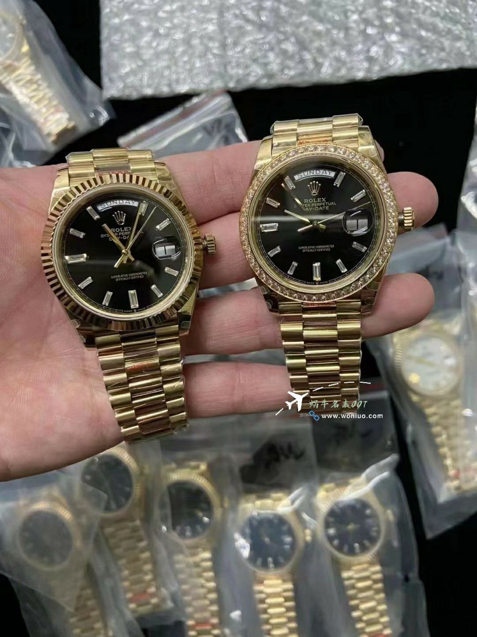 GMV3 Rolex  Adding weight DD Day-Date 型177g top 复刻高仿m228238-0061，m228235-0003 wrist watch  / R862