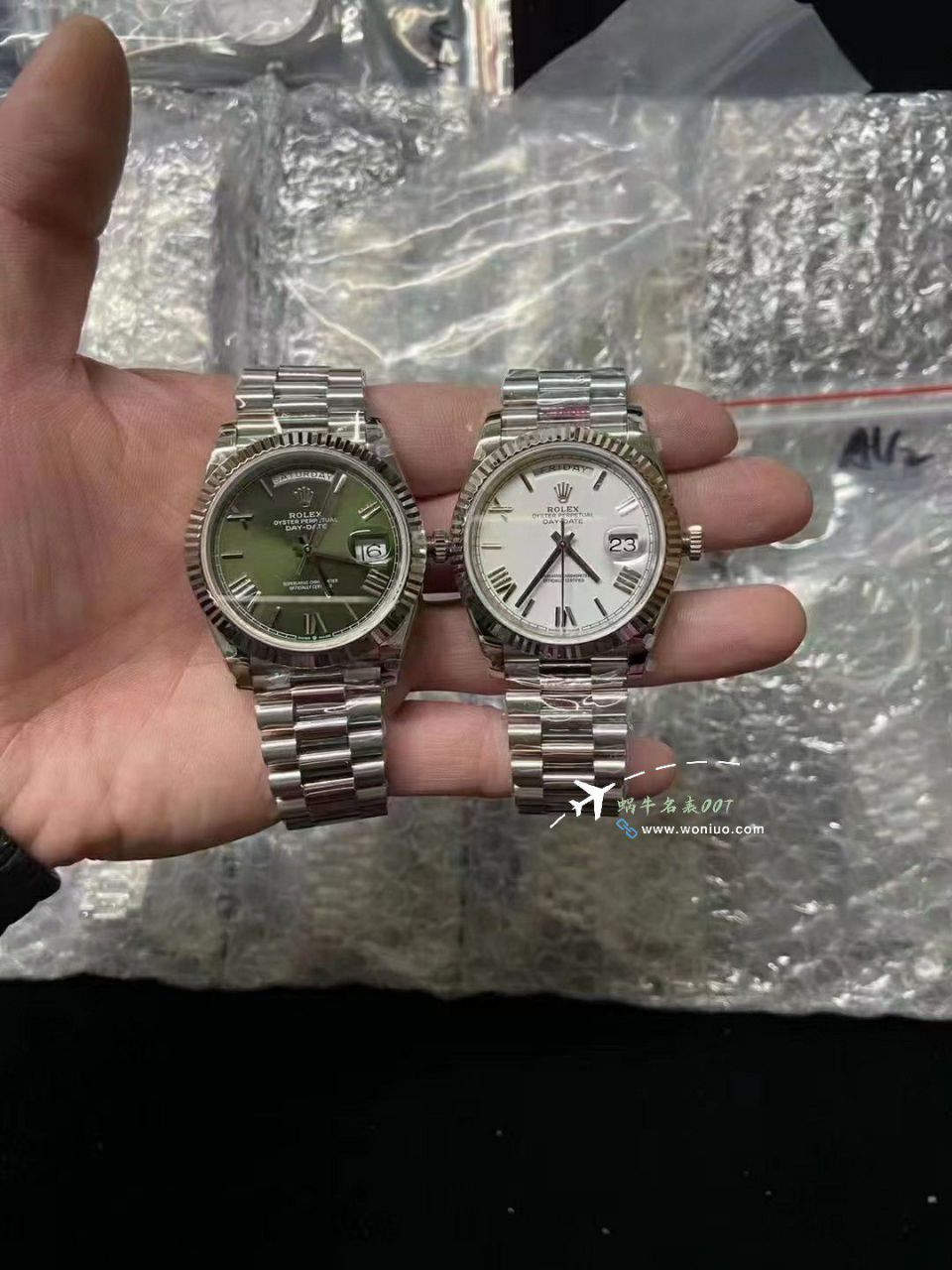 GMV3 Rolex  Adding weight DD Day-Date 型177g top 复刻高仿m228238-0061，m228235-0003 wrist watch  / R862