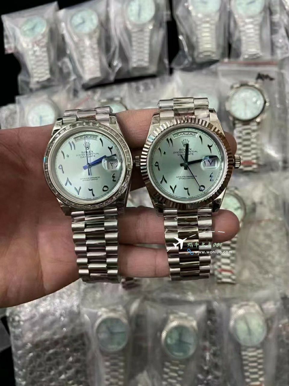 GMV3 Rolex  Adding weight DD Day-Date 型177g top 复刻高仿m228238-0061，m228235-0003 wrist watch  / R862
