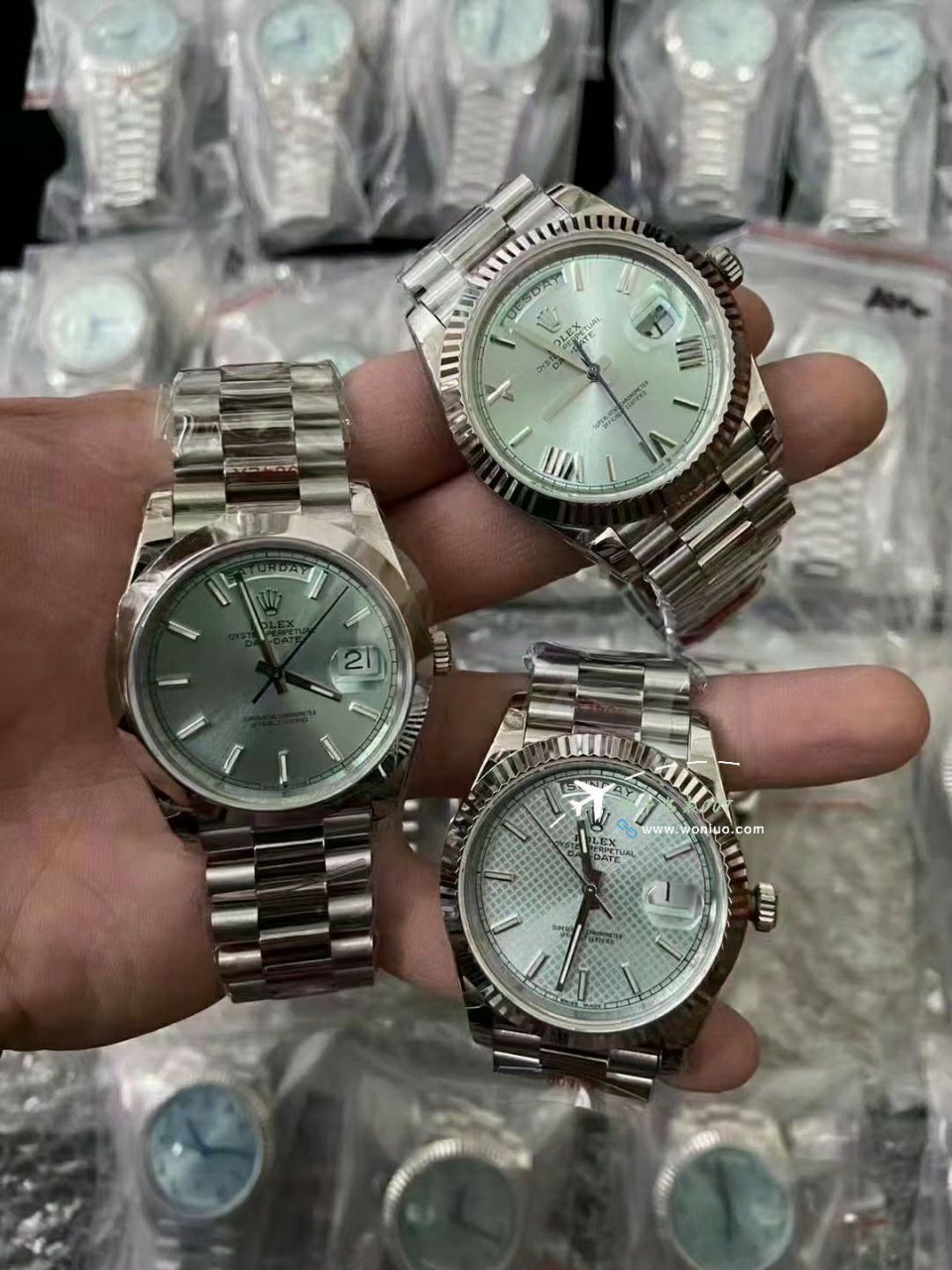 GMV3 Rolex  Adding weight DD Day-Date 型177g top 复刻高仿m228238-0061，m228235-0003 wrist watch  / R862