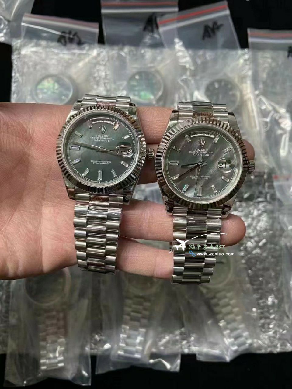 GMV3 Rolex  Adding weight DD Day-Date 型177g top 复刻高仿m228238-0061，m228235-0003 wrist watch  / R862