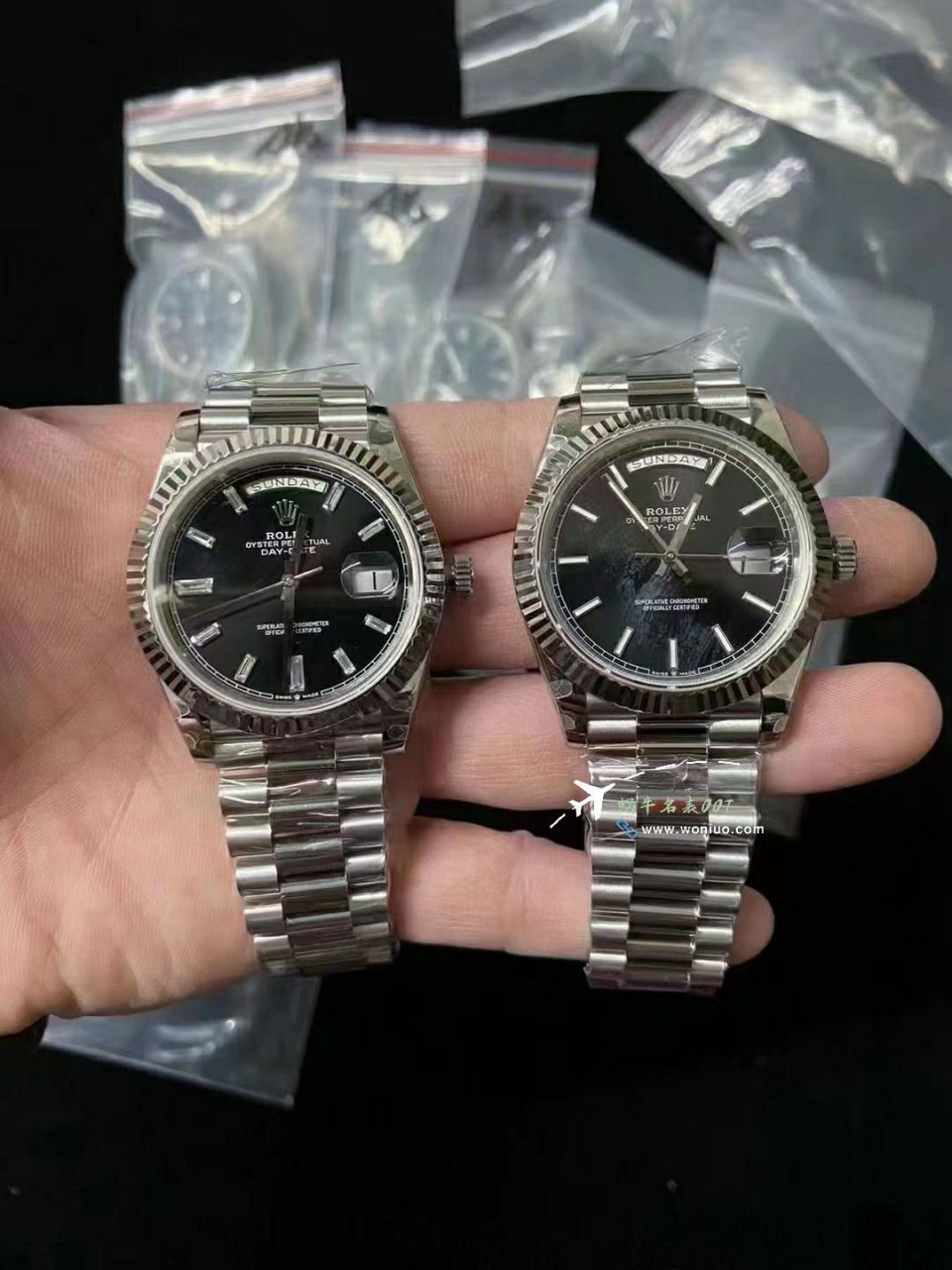 GMV3 Rolex  Adding weight DD Day-Date 型177g top 复刻高仿m228238-0061，m228235-0003 wrist watch  / R862