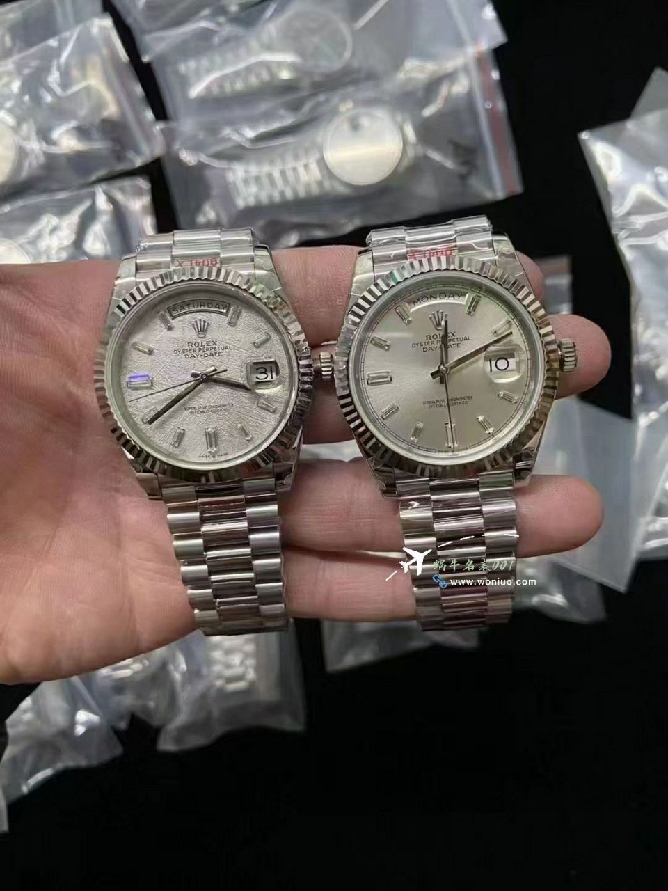 GMV3 Rolex  Adding weight DD Day-Date 型177g top 复刻高仿m228238-0061，m228235-0003 wrist watch  / R862