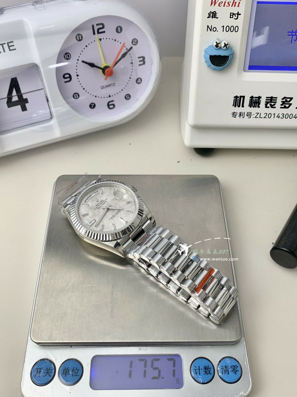 GM Rolex  Day-Date 型系列m228239-0055 wrist watch V3 Adding weight DD陨石盘 top 复刻手表 / R963