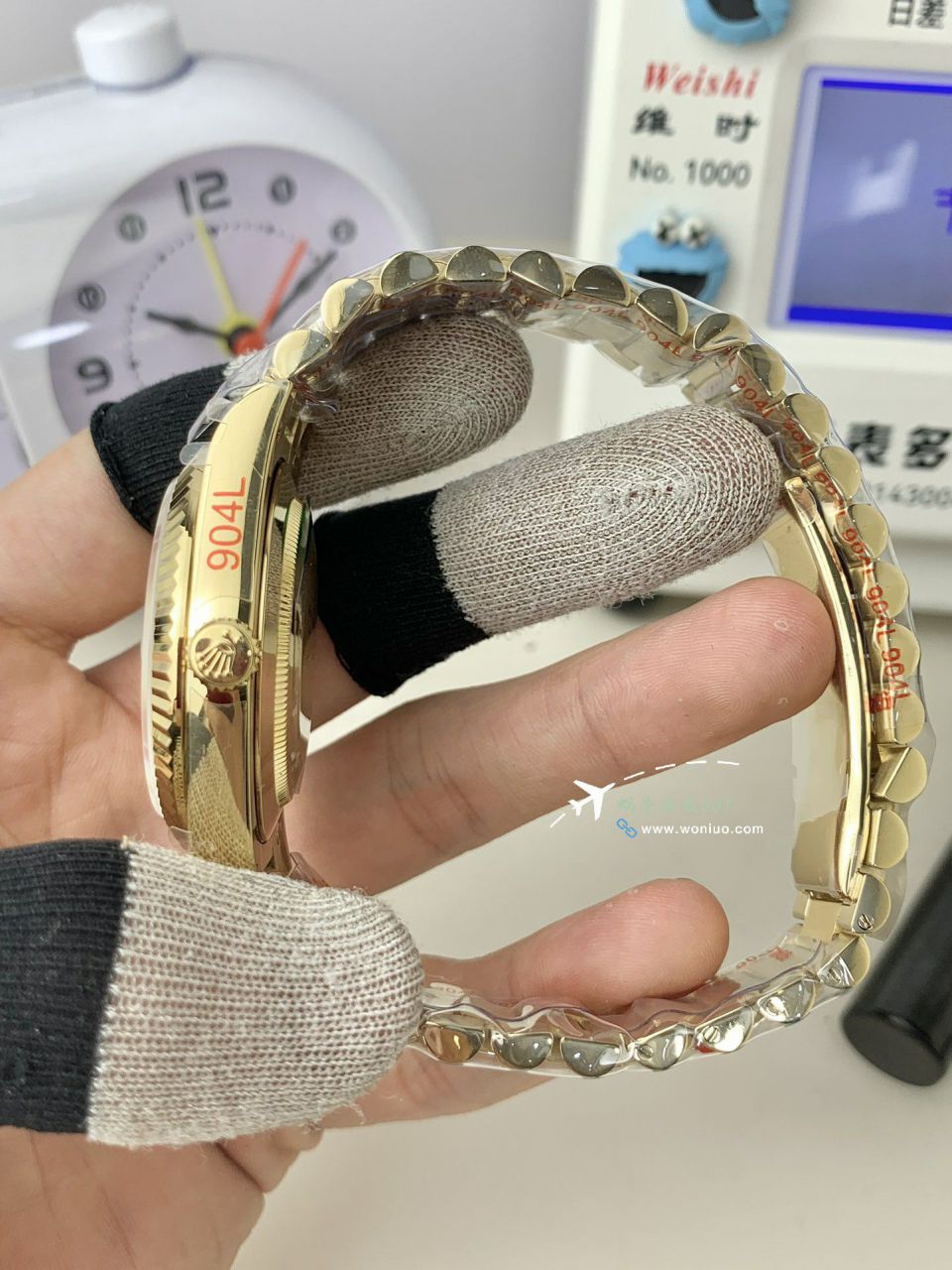 GM Rolex  Day-Date 型系列m228239-0055 wrist watch V3 Adding weight DD陨石盘 top 复刻手表 / R963