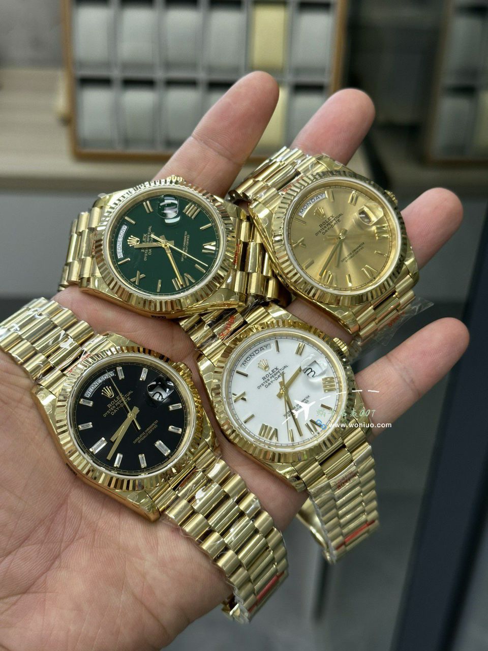GM Rolex  Day-Date 型系列m228239-0055 wrist watch V3 Adding weight DD陨石盘 top 复刻手表 / R963