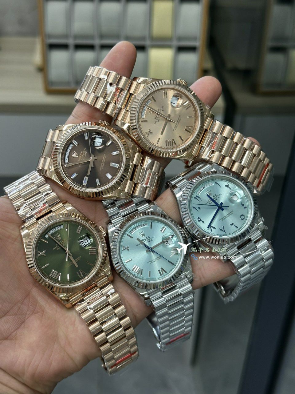 GM Rolex  Day-Date 型系列m228239-0055 wrist watch V3 Adding weight DD陨石盘 top 复刻手表 / R963