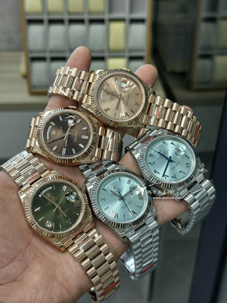 GM Rolex  Day-Date 型系列m228239-0055 wrist watch V3 Adding weight DD陨石盘 top 复刻手表 / R963