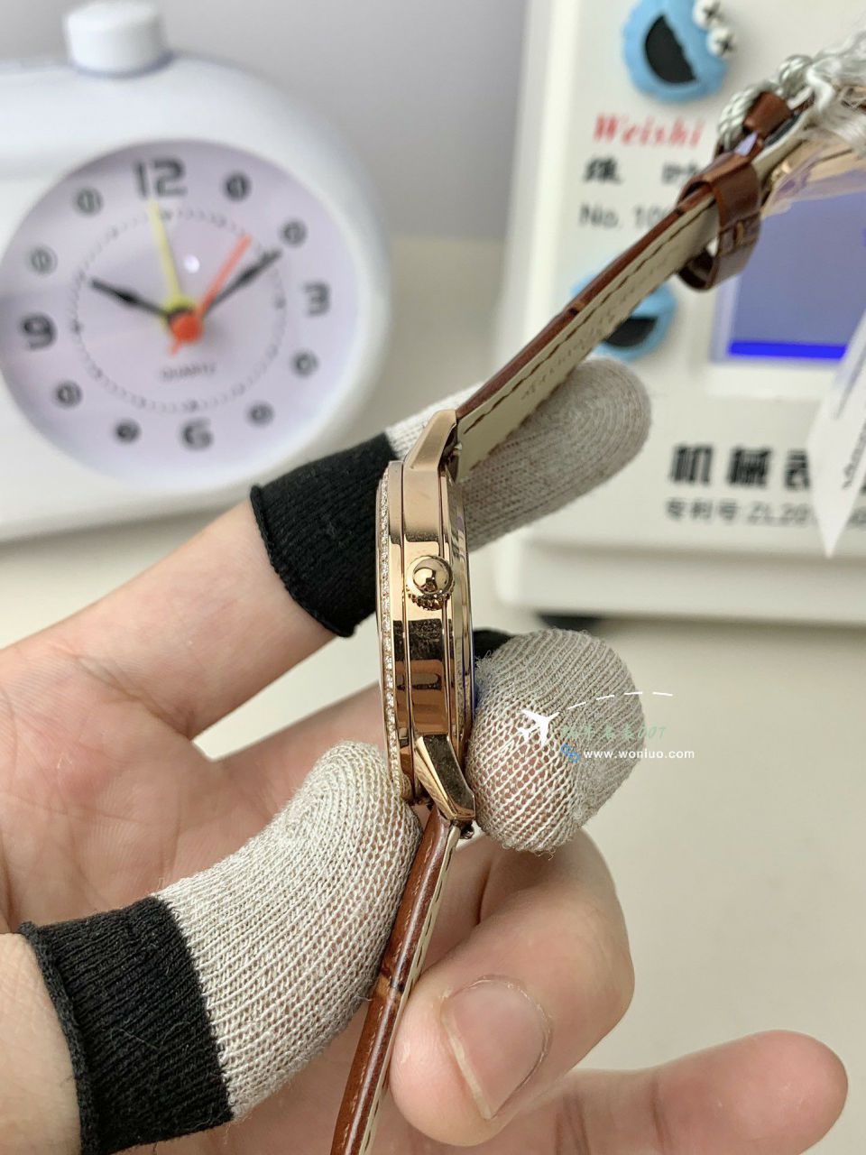 APS一体机女表 Jaeger-LeCoultre  Rendez-Vous 3448410超级复刻高仿 wrist watch  / JJ198