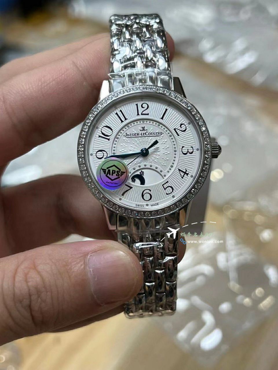 APS一体机女表 Jaeger-LeCoultre  Rendez-Vous 3448410超级复刻高仿 wrist watch  / JJ198