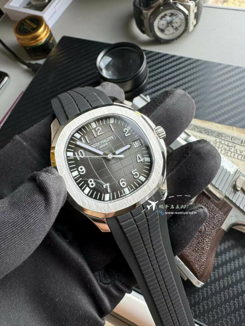 3K PATEK PHILIPPE 手雷一体机新扣 top 复刻高仿5167A-001 wrist watch  / BD397