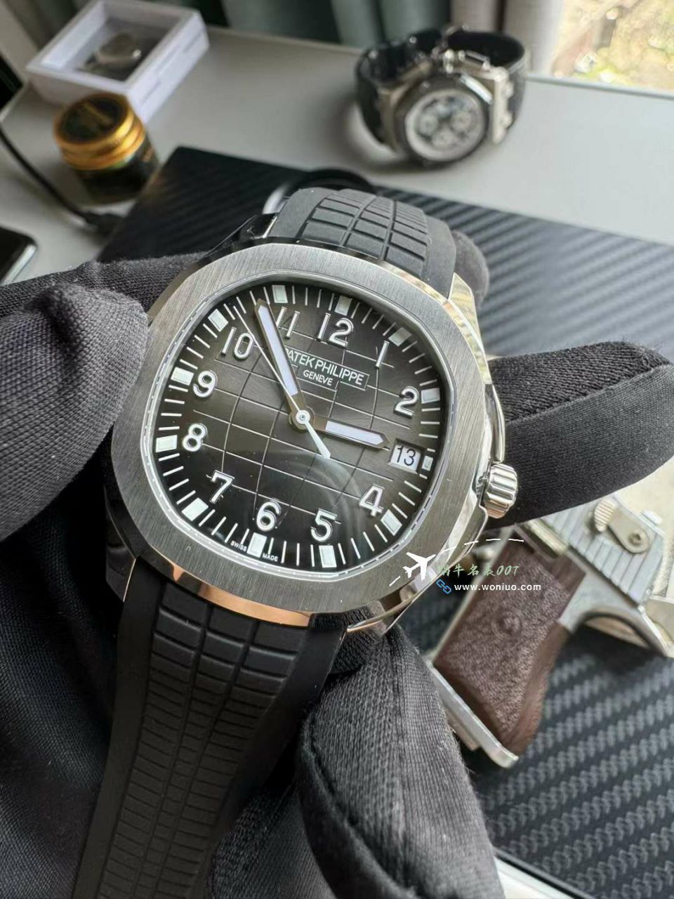 3K PATEK PHILIPPE 手雷一体机新扣 top 复刻高仿5167A-001 wrist watch  / BD397