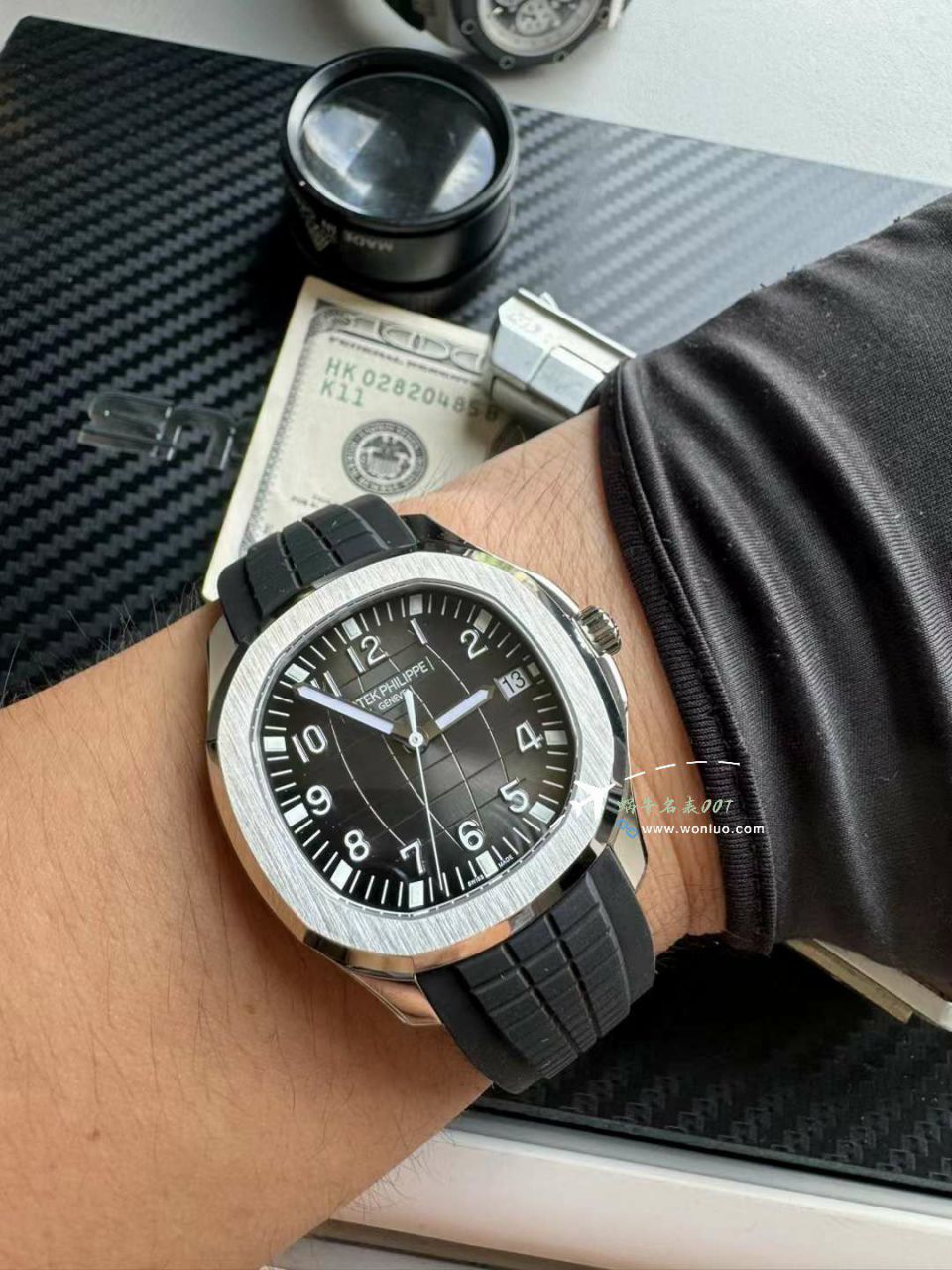 3K PATEK PHILIPPE 手雷一体机新扣 top 复刻高仿5167A-001 wrist watch  / BD397