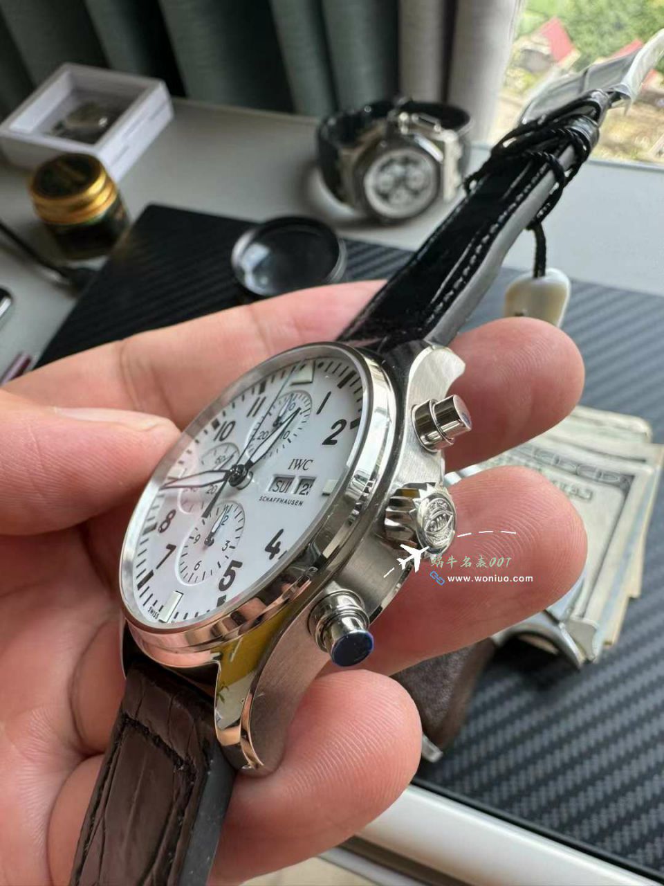 【 Video analysis 渠道原单】IWC IWC 表150周年纪念特别版IW377725 wrist watch  / WG518