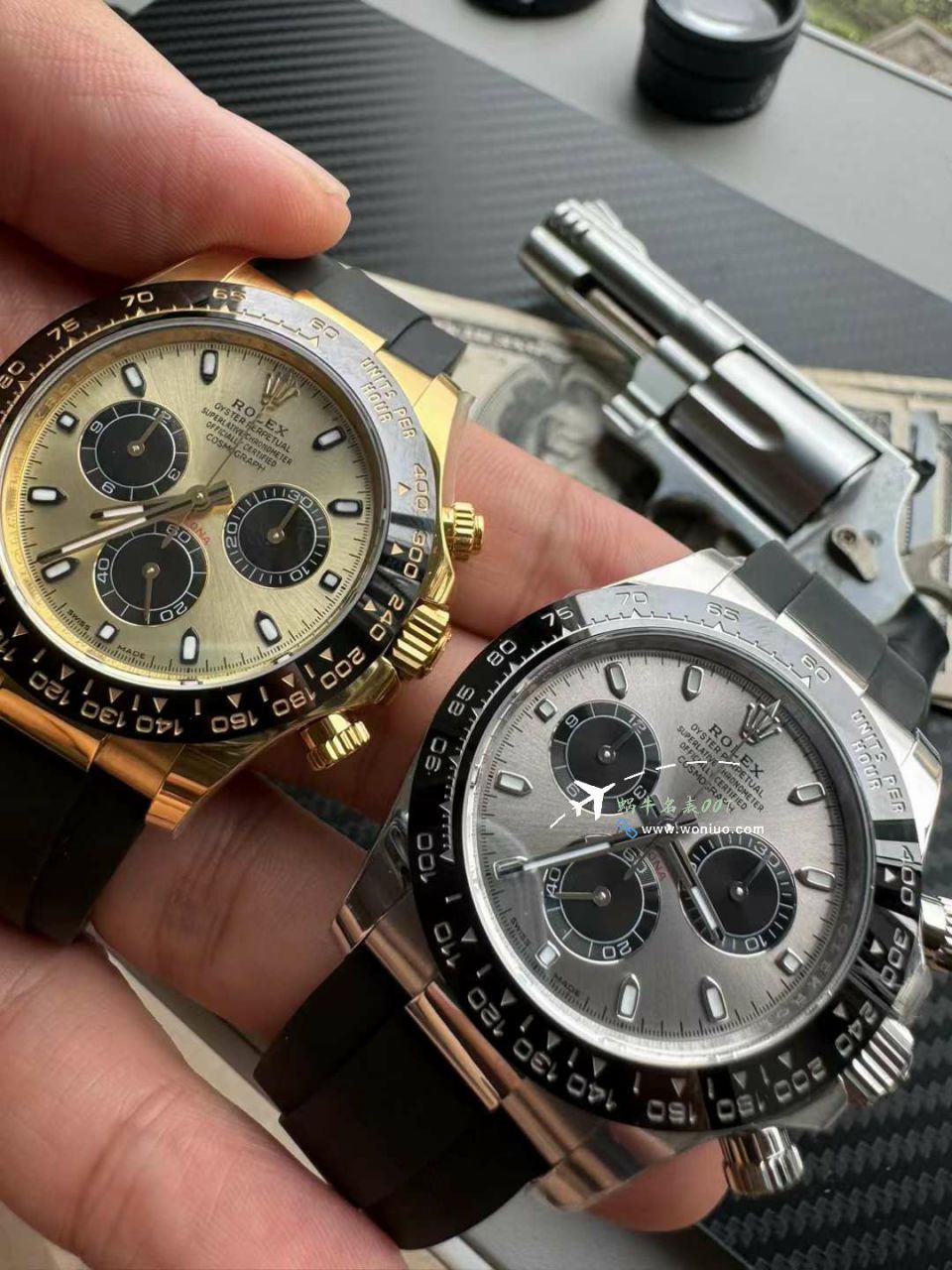  Video analysis  APS Adding weight 一比一复刻高仿 Rolex  Ditongna 水泥灰M116519ln-0027 / R865