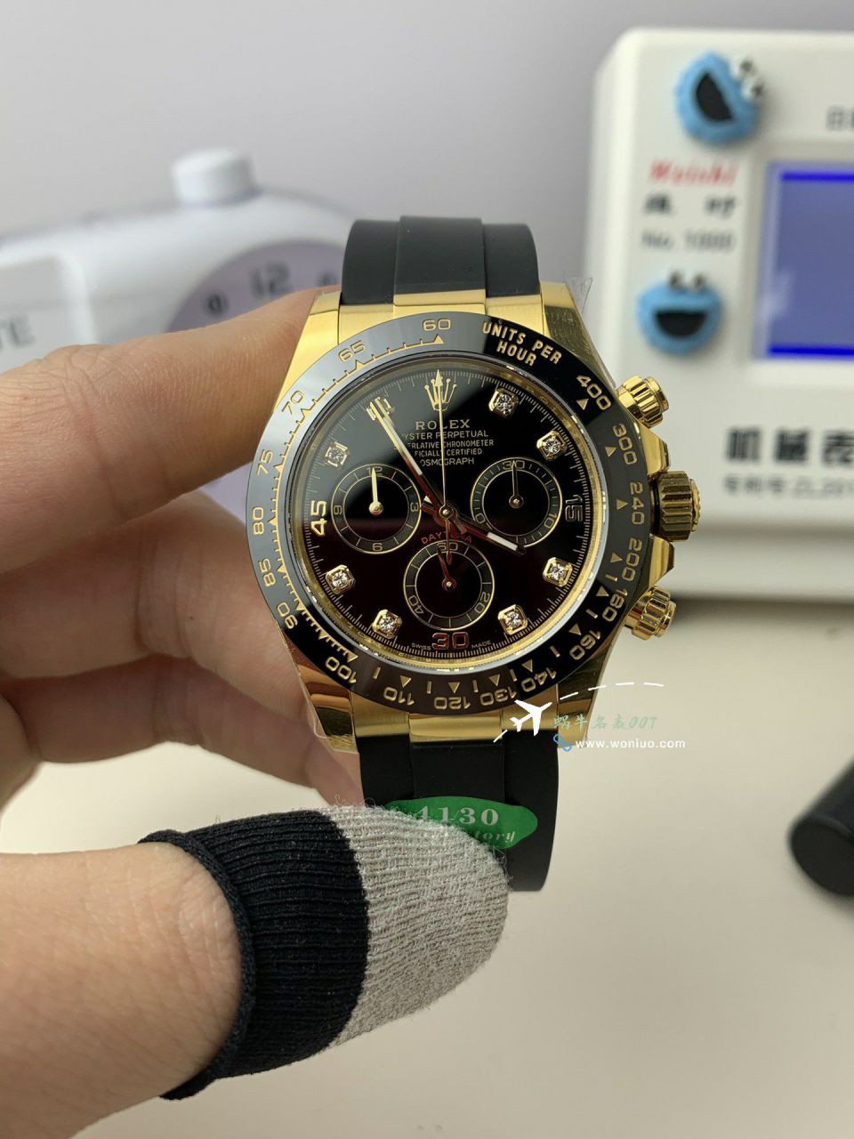 Video analysis  APS Adding weight 一比一复刻高仿 Rolex  Ditongna 水泥灰M116519ln-0027 / R865