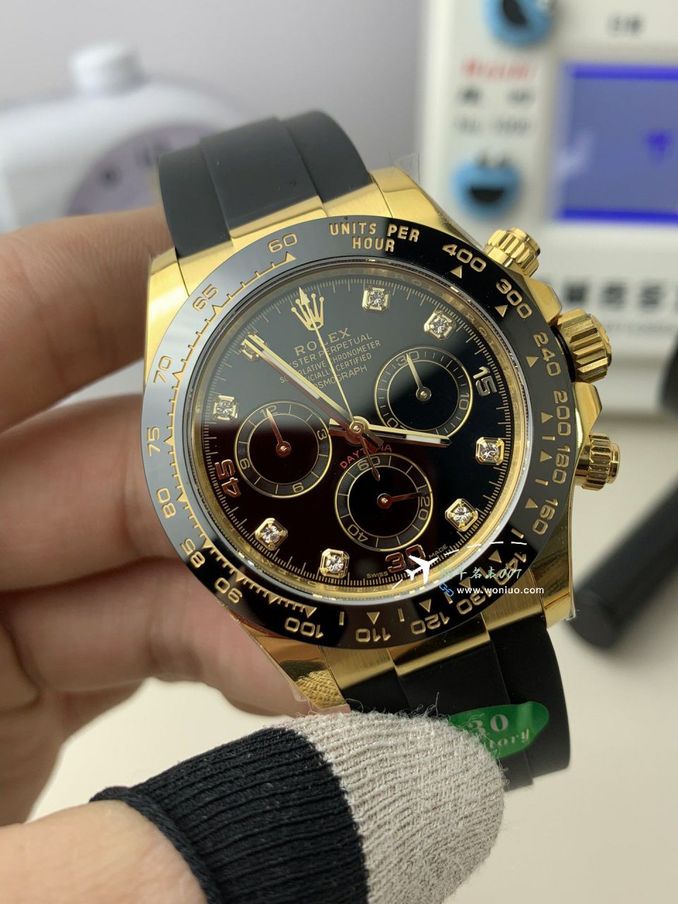  Video analysis  APS Adding weight 一比一复刻高仿 Rolex  Ditongna 水泥灰M116519ln-0027 / R865