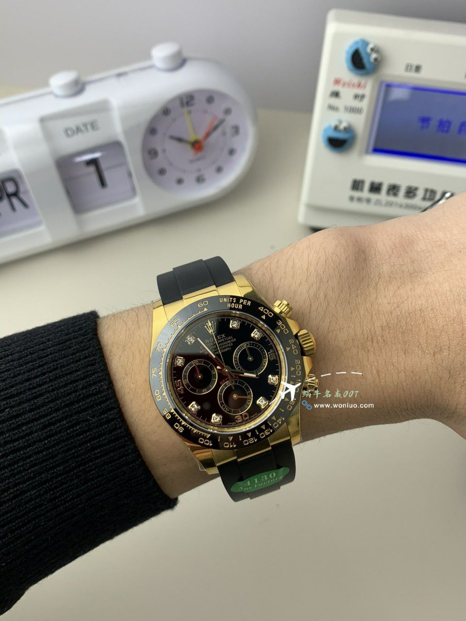  Video analysis  APS Adding weight 一比一复刻高仿 Rolex  Ditongna 水泥灰M116519ln-0027 / R865