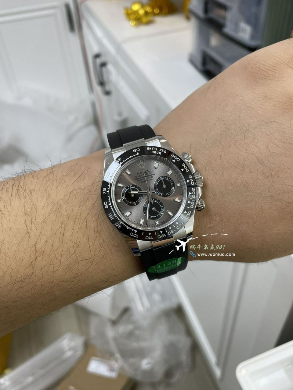  Video analysis  APS Adding weight 一比一复刻高仿 Rolex  Ditongna 水泥灰M116519ln-0027 / R865