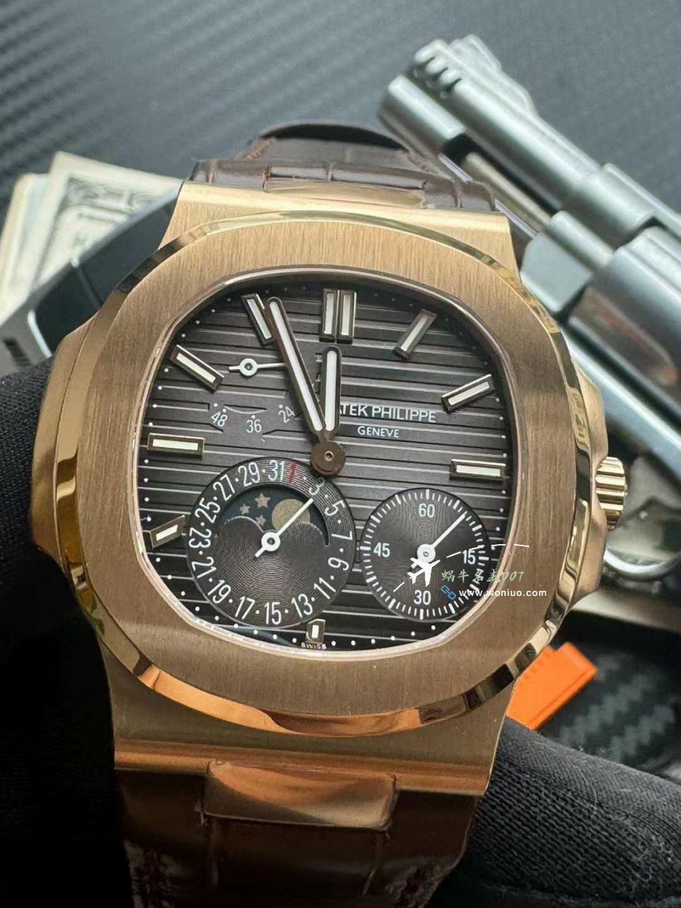  Video analysis PPF PATEK PHILIPPE  Nautilus  top 复刻高仿手表5712GR-001 / BD399