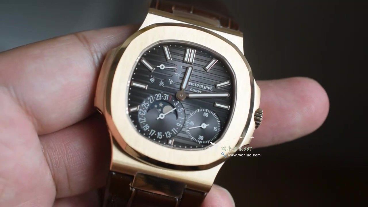  Video analysis PPF PATEK PHILIPPE  Nautilus  top 复刻高仿手表5712GR-001 / BD399