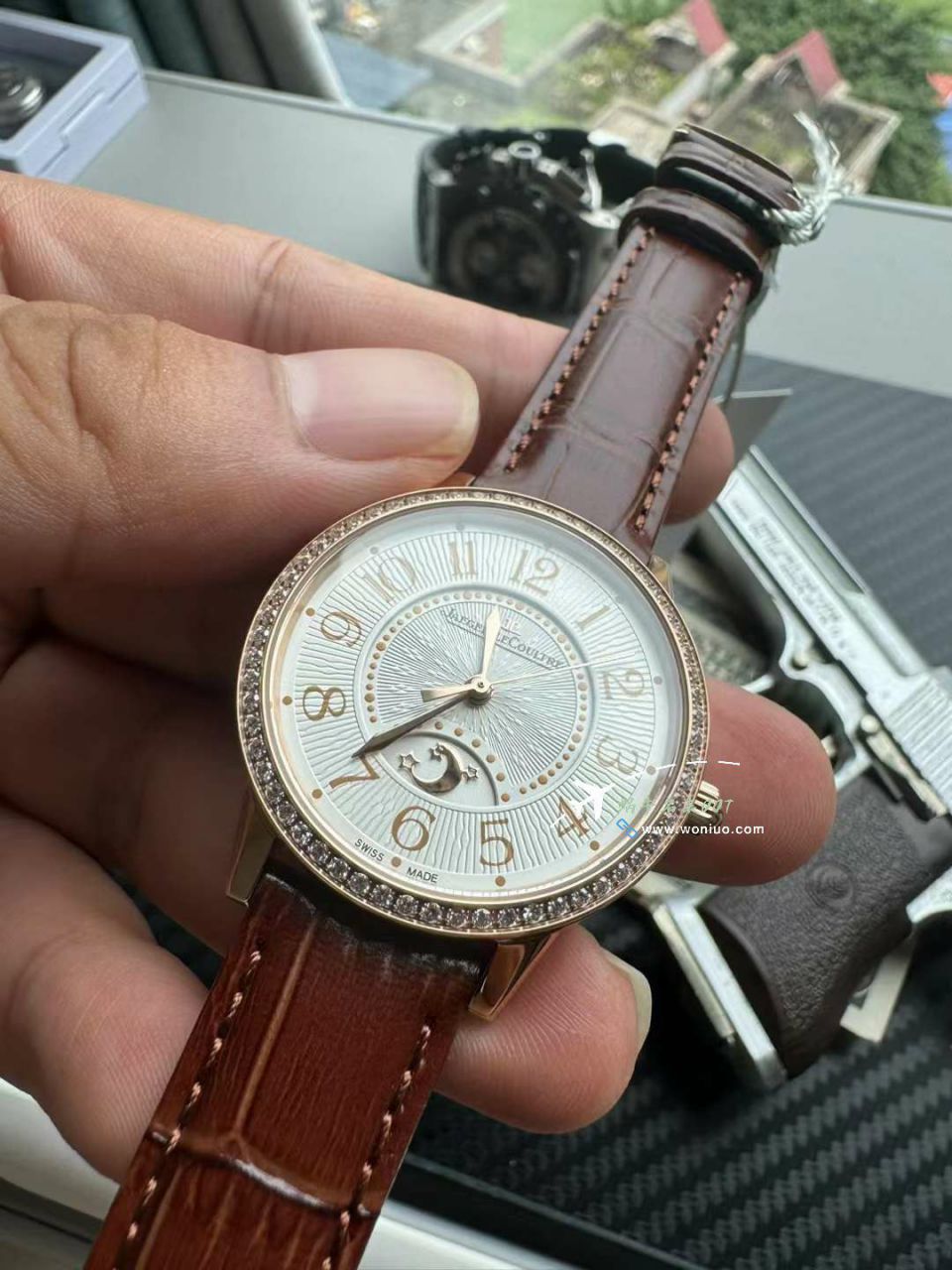  Video analysis APS Factory  Jaeger-LeCoultre  Rendez-Vous 一比一复刻高仿3442430女士 wrist watch  / JJ199