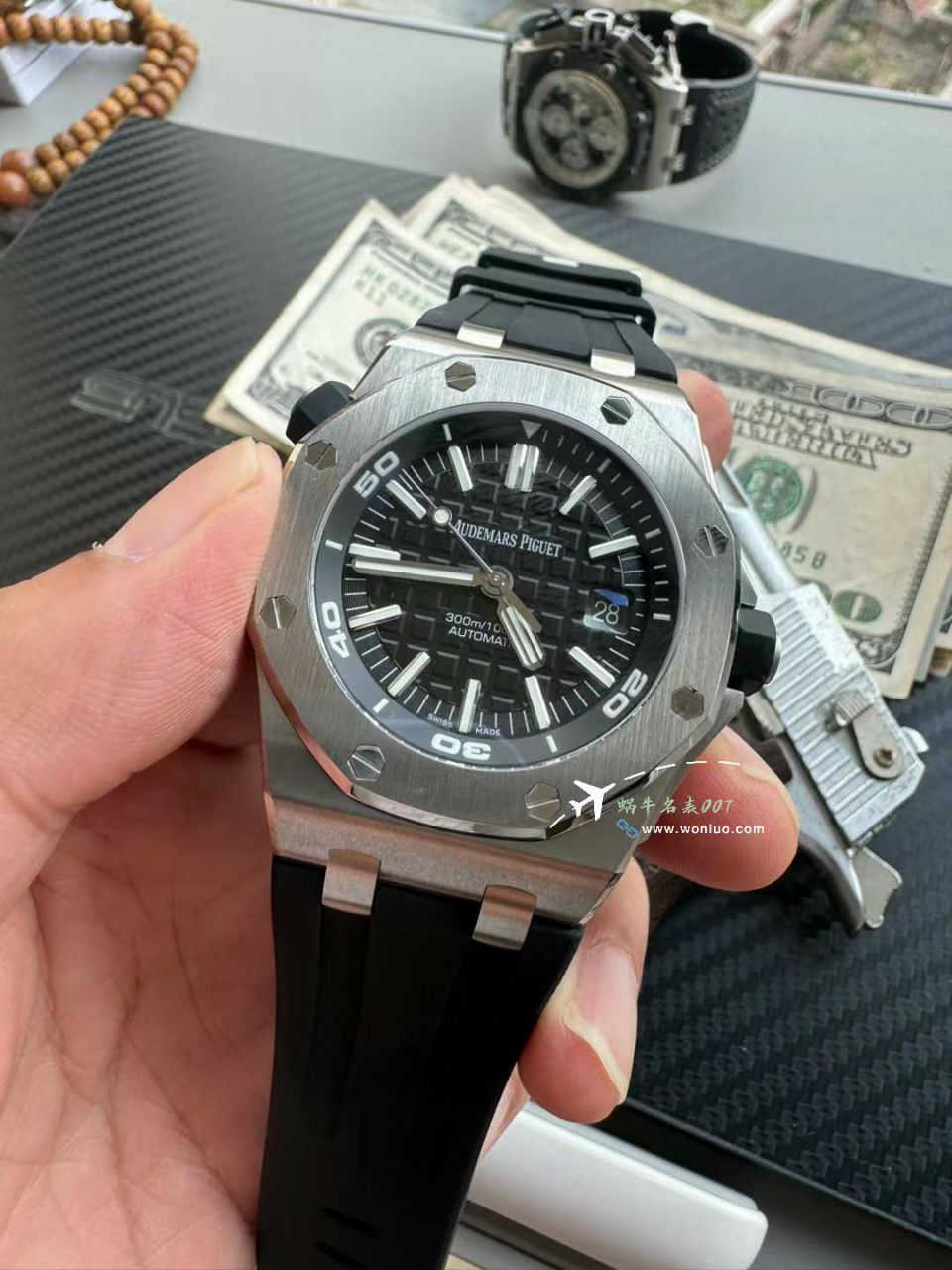  Video analysis Audemars Piguet  Royal Oak Offshore APS Factory 一体机超A高仿复刻手表15710ST.OO.A002CA.01 wrist watch  / AP280