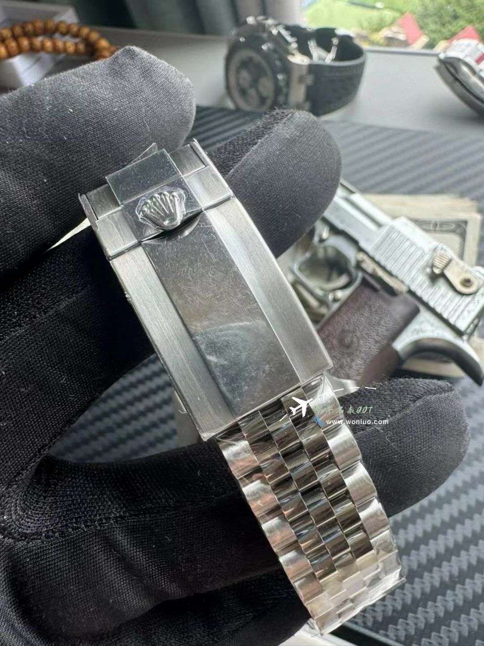  Video analysis clean Rolex  GMT MASTER II一比一高仿复刻新款皮蛋圈m126710grnr-0003 wrist watch  / R866