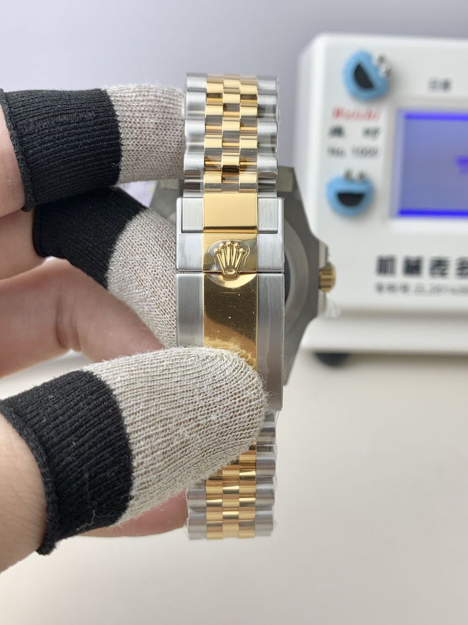  Video analysis clean Rolex  GMT MASTER II一比一高仿复刻新款皮蛋圈m126710grnr-0003 wrist watch  / R866