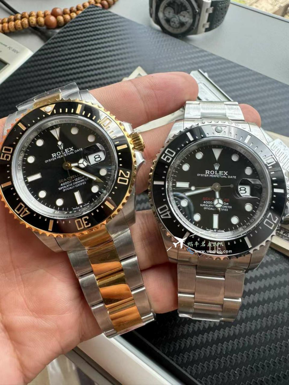  Video analysis VS Rolex 海使型 top 复刻高仿手表小鬼王单黄m126603-0001 wrist watch  / R867