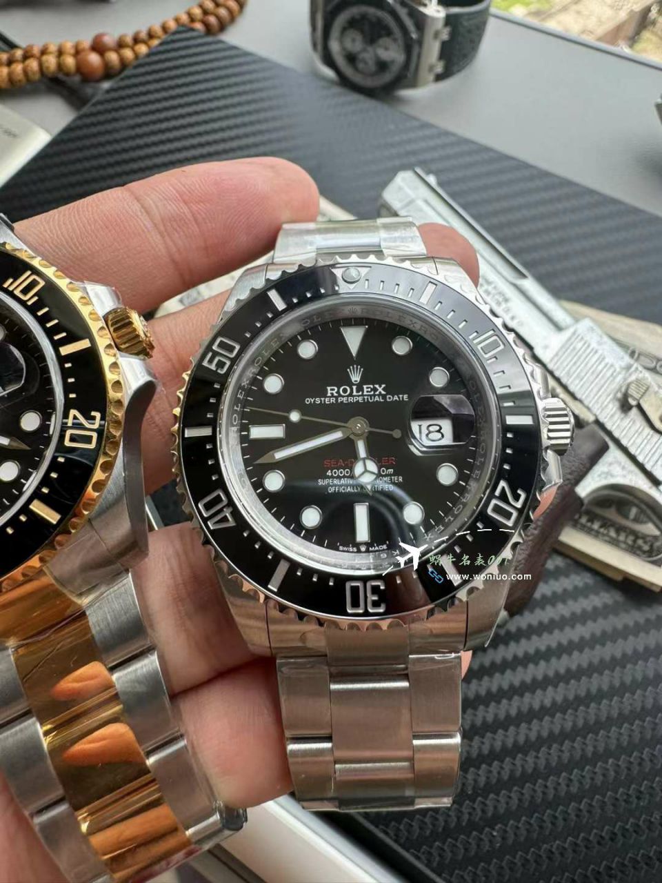  Video analysis VS Rolex 海使型 top 复刻高仿手表小鬼王单黄m126603-0001 wrist watch  / R867