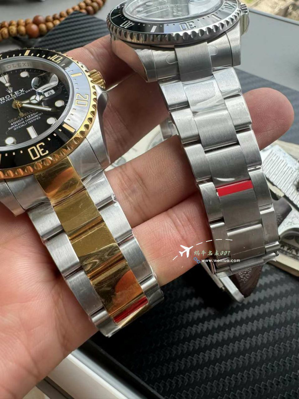  Video analysis VS Rolex 海使型 top 复刻高仿手表小鬼王单黄m126603-0001 wrist watch  / R867