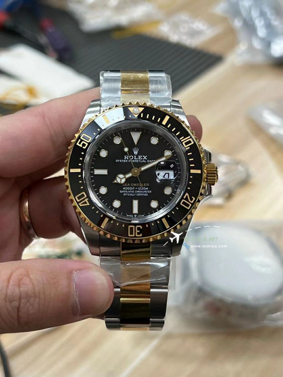  Video analysis VS Rolex 海使型 top 复刻高仿手表小鬼王单黄m126603-0001 wrist watch  / R867