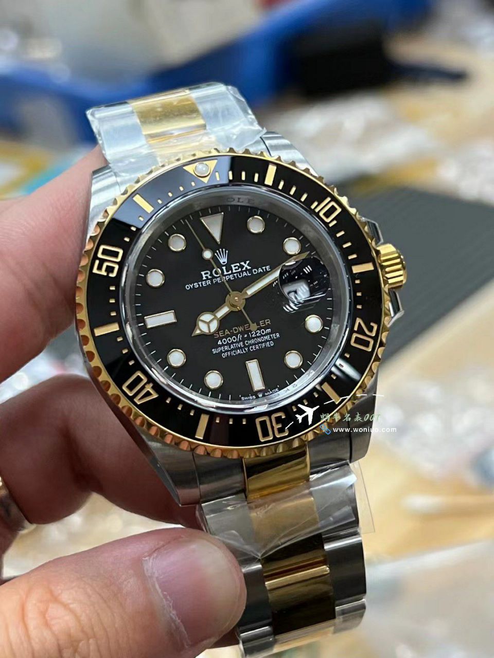  Video analysis VS Rolex 海使型 top 复刻高仿手表小鬼王单黄m126603-0001 wrist watch  / R867