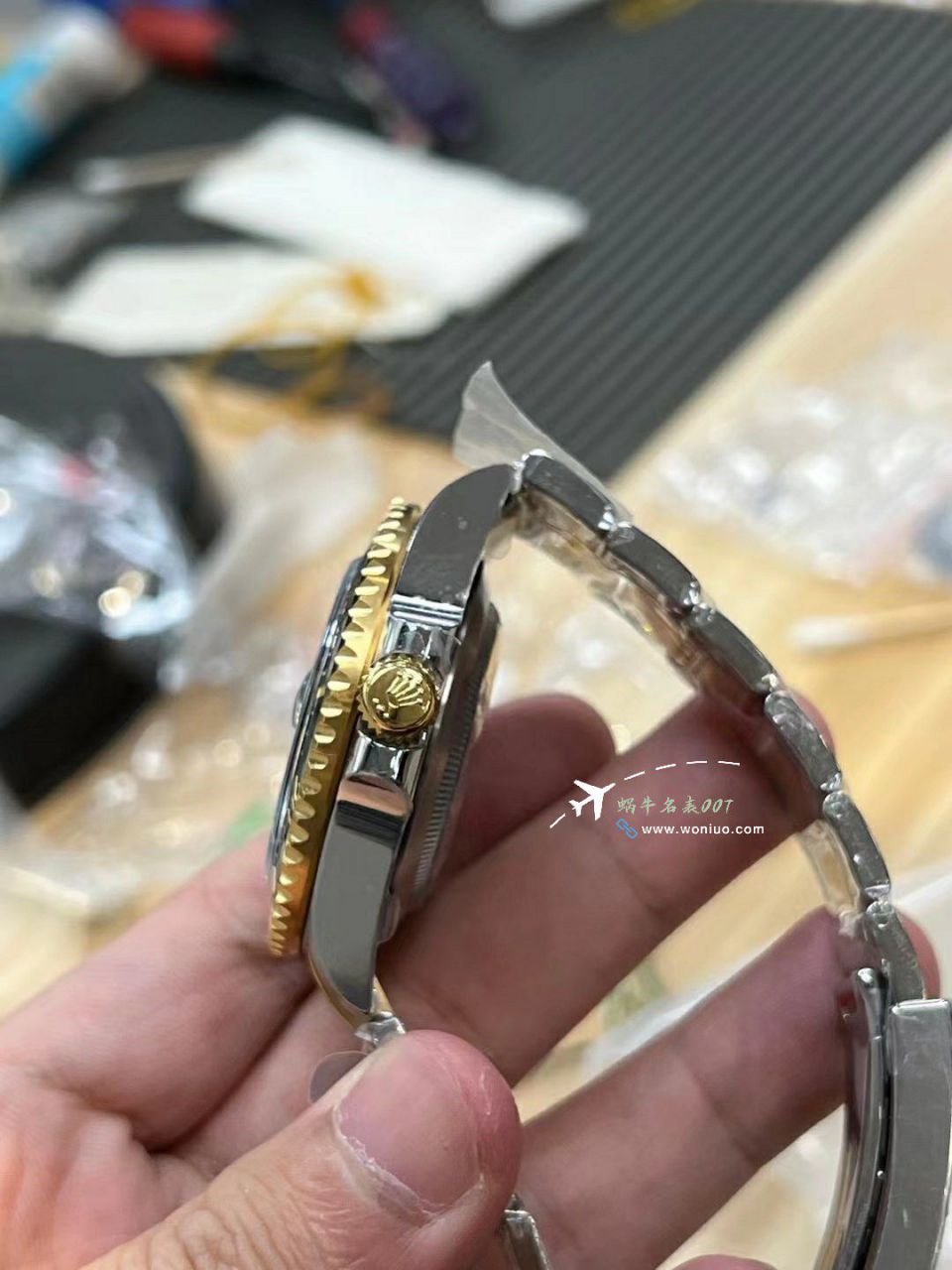  Video analysis VS Rolex 海使型 top 复刻高仿手表小鬼王单黄m126603-0001 wrist watch  / R867