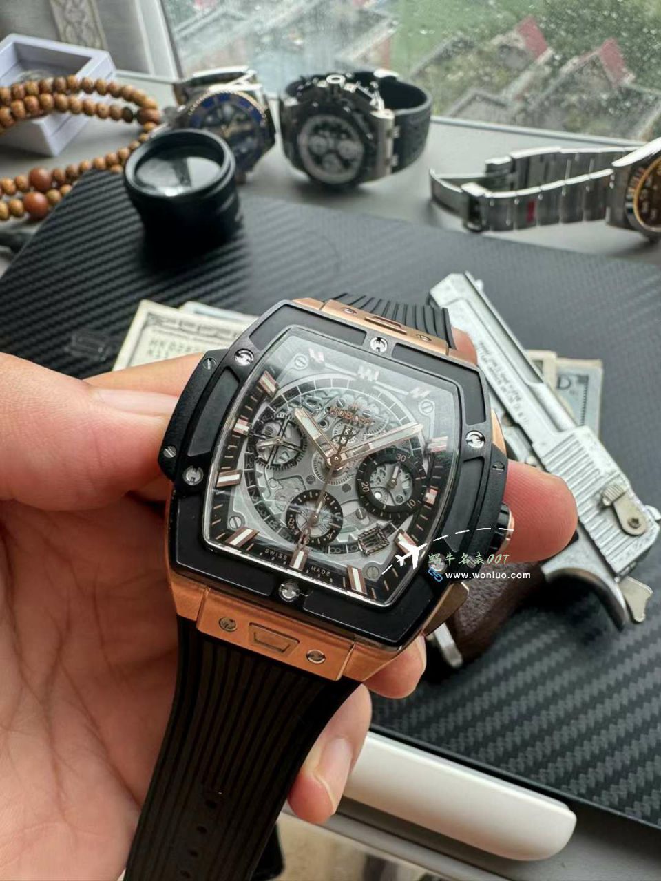  Video analysis BBF hublot BIG BANG灵魂 top 复刻高仿642.OM.0180.RX，642.NL.7170.RX wrist watch  / YB135