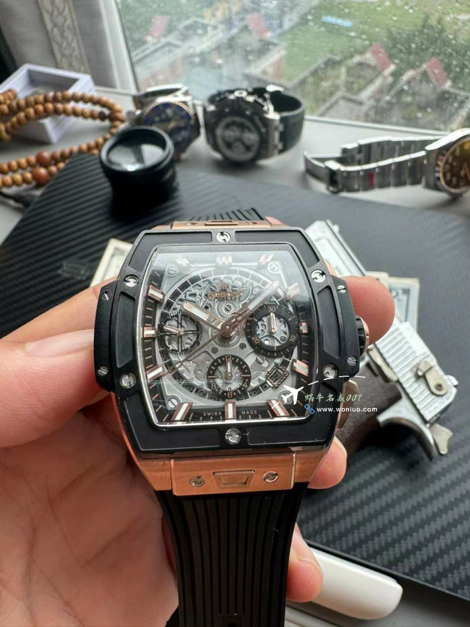  Video analysis BBF hublot BIG BANG灵魂 top 复刻高仿642.OM.0180.RX，642.NL.7170.RX wrist watch  / YB135