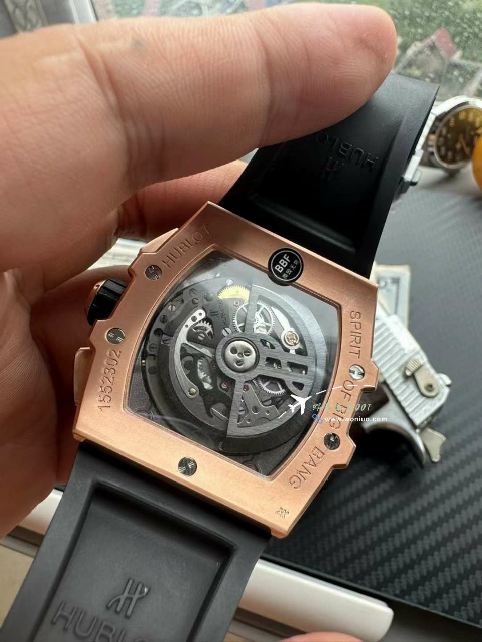  Video analysis BBF hublot BIG BANG灵魂 top 复刻高仿642.OM.0180.RX，642.NL.7170.RX wrist watch  / YB135