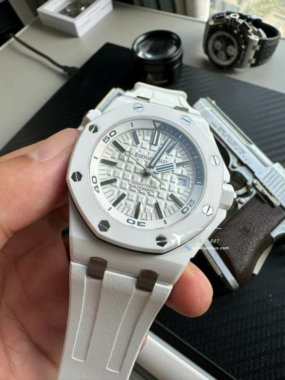 APS Factory  top 复刻高仿Audemars Piguet  Royal Oak Offshore 15707CB.OO.A010CA.01手表 / AP282