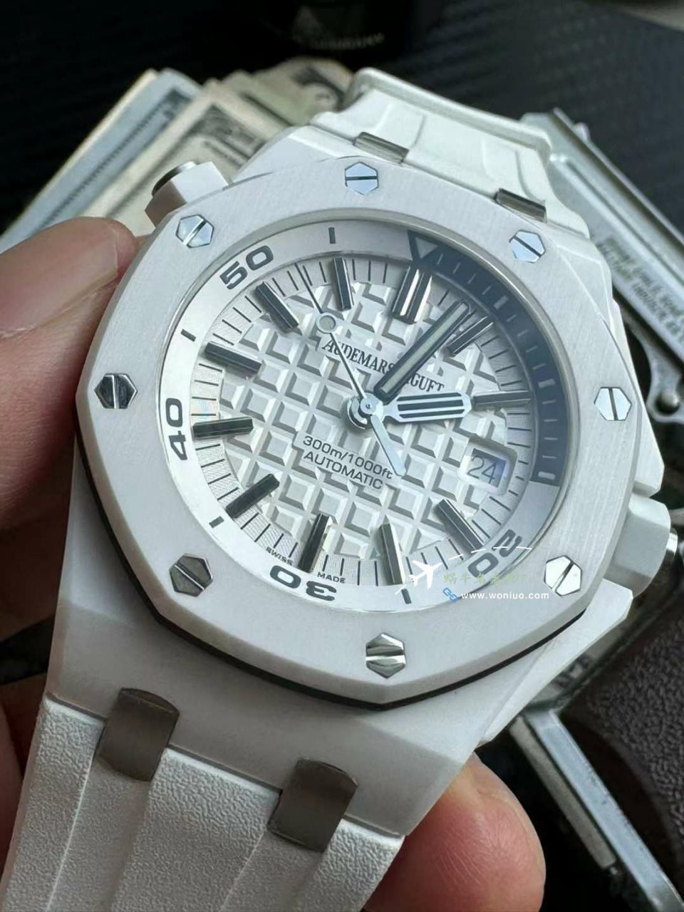 APS Factory  top 复刻高仿Audemars Piguet  Royal Oak Offshore 15707CB.OO.A010CA.01手表 / AP282