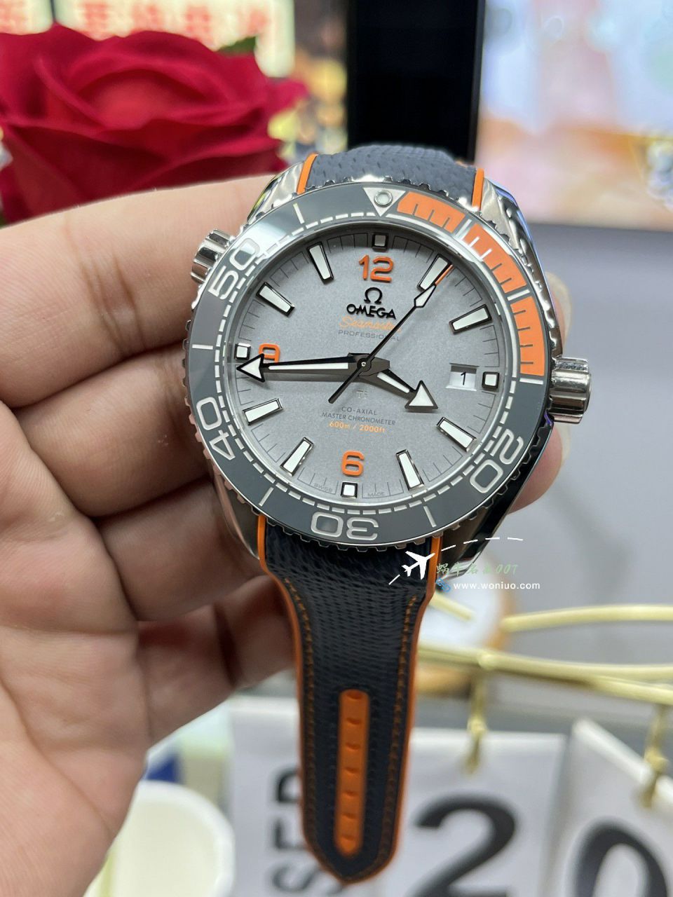 VSOMEGA Seamaster 复刻高仿600米 四分之一 215.92.44.21.99.001 wrist watch  / VS800