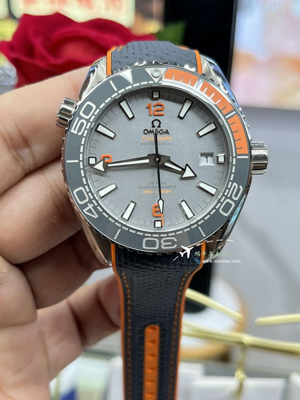 VSOMEGA Seamaster 复刻高仿600米 四分之一 215.92.44.21.99.001 wrist watch  / VS800