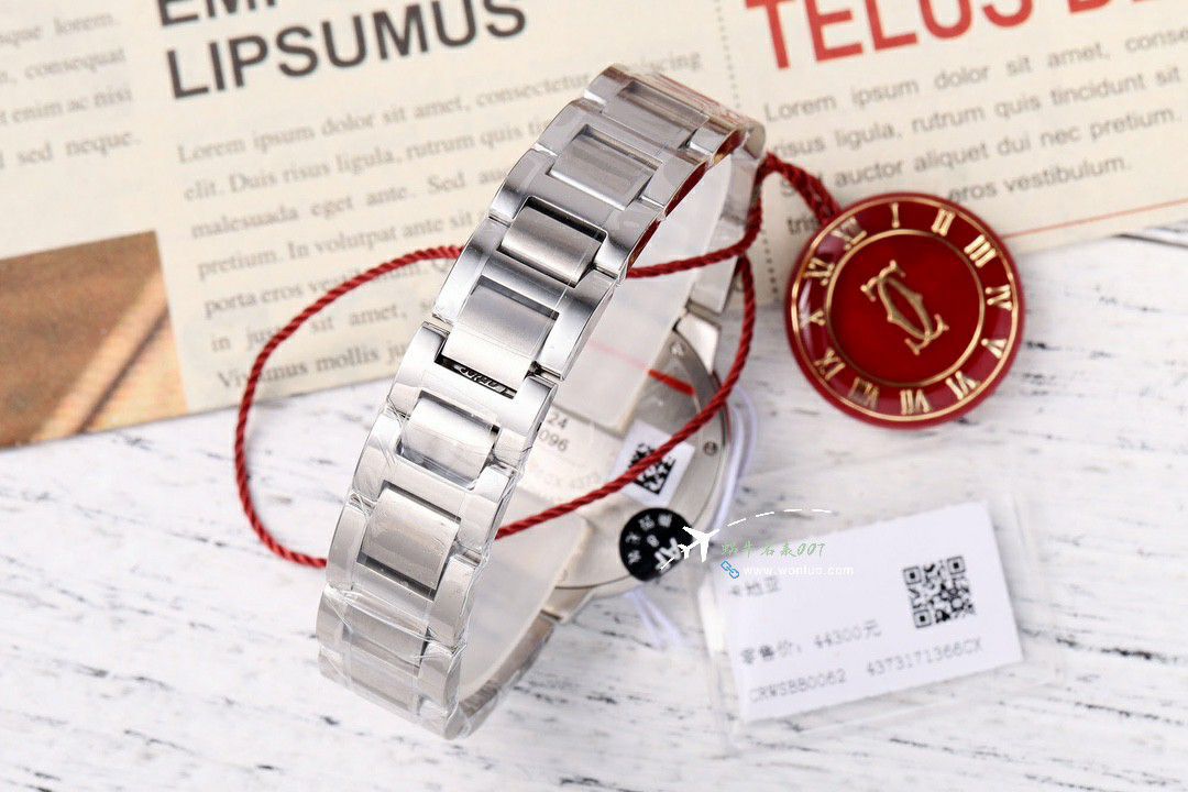 AF Cartier  蓝气球33毫米 top 复刻高仿女士手表WSBB0062 wrist watch  / K350