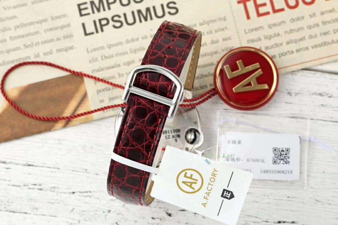 AF蜕变归来 Cartier  33mm蓝气球系列 wrist watch  / K351