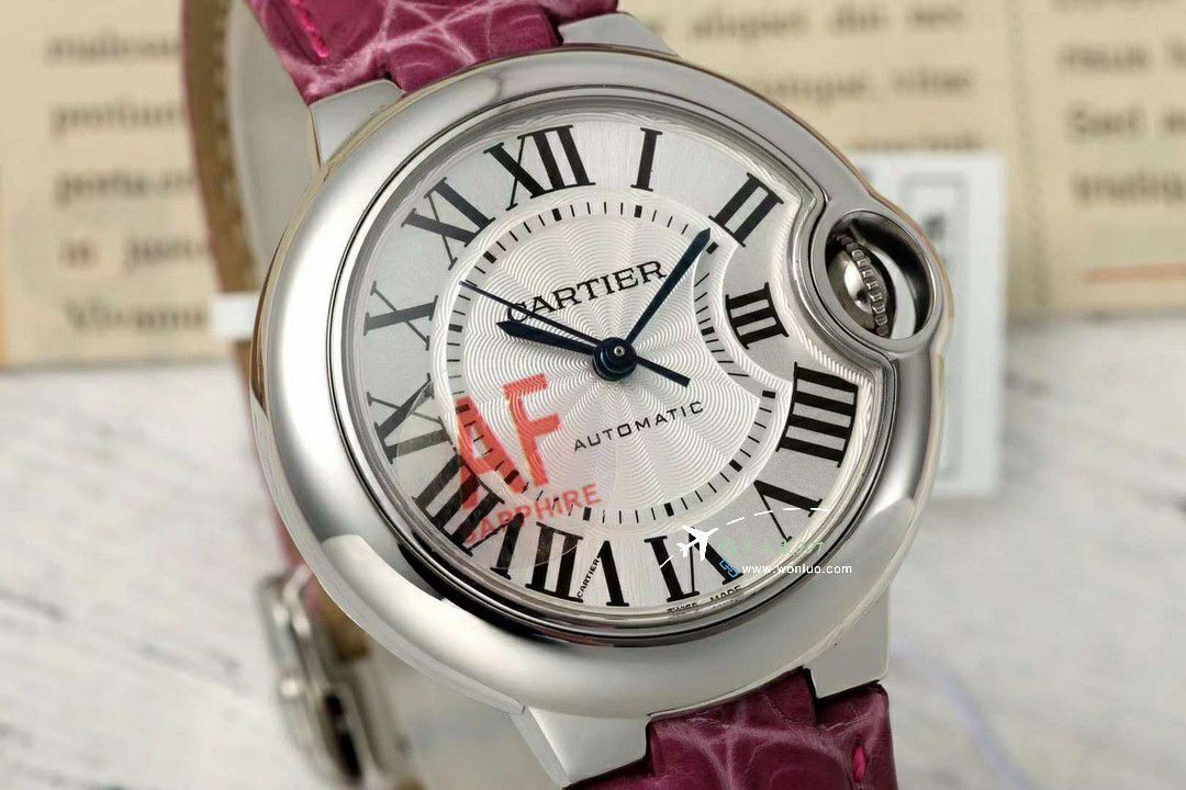 AF蜕变归来 Cartier  33mm蓝气球系列 wrist watch  / K351