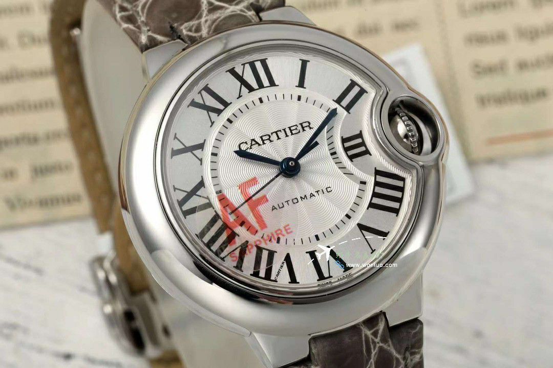 AF蜕变归来 Cartier  33mm蓝气球系列 wrist watch  / K351