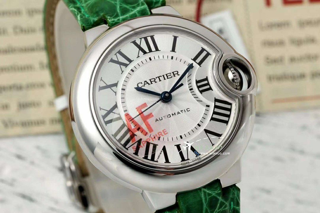 AF蜕变归来 Cartier  33mm蓝气球系列 wrist watch  / K351