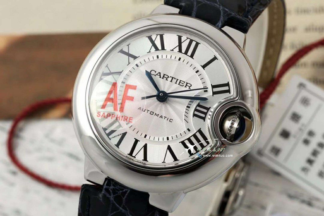 AF蜕变归来 Cartier  33mm蓝气球系列 wrist watch  / K351